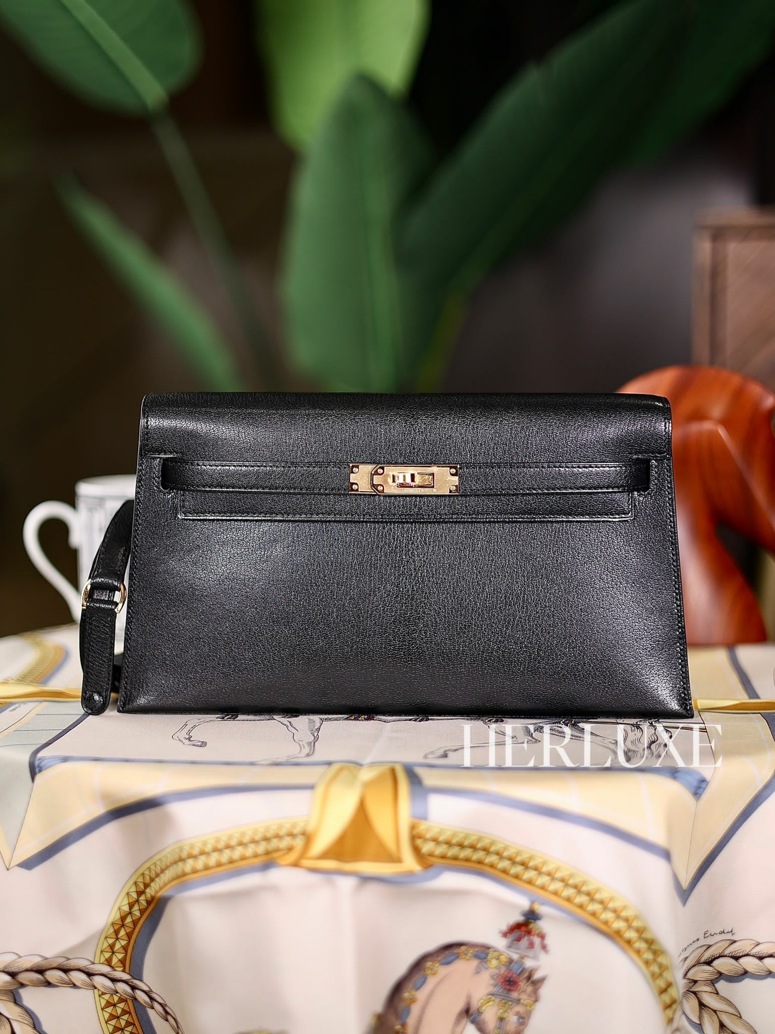 Kelly elan 89 noir cc chèvre B