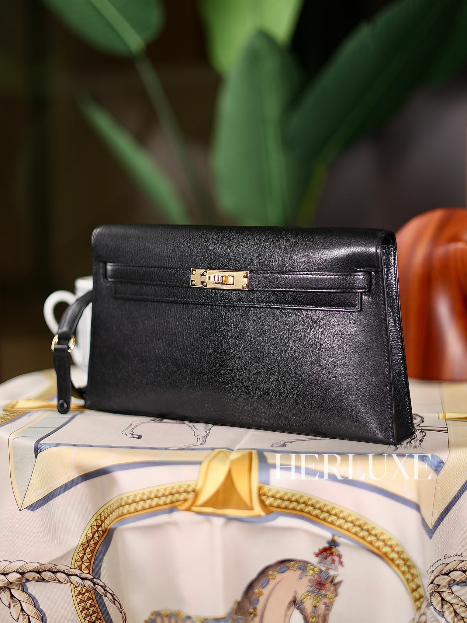 Kelly elan 89 noir cc chèvre B