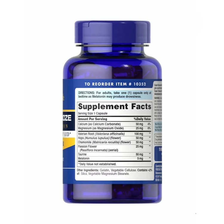 uritan's Pride Super Snooze Complex , 100 Rapid Release Capsules [EXP : 8/2026 ]