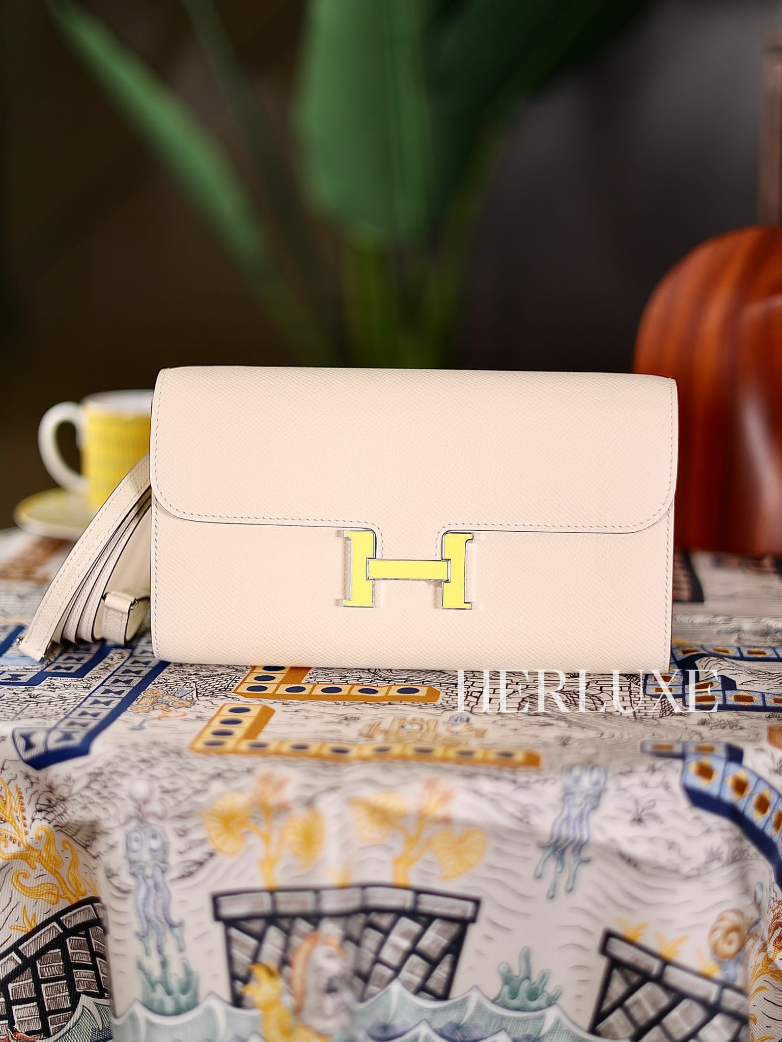 Constance to go i2 nata /9N jaune citron 琺瑯扣 epsom B