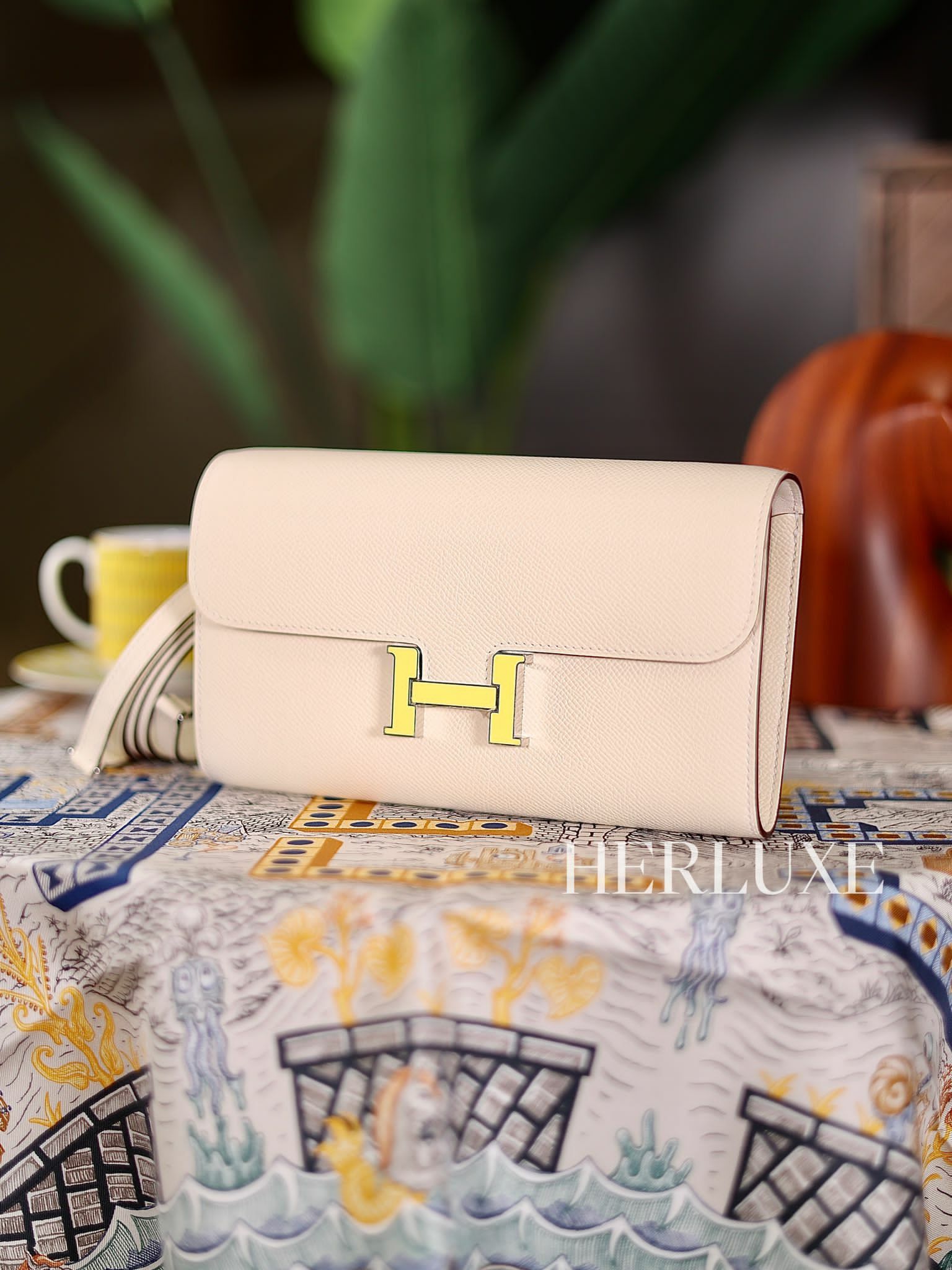 Constance to go i2 nata /9N jaune citron 琺瑯扣 epsom B