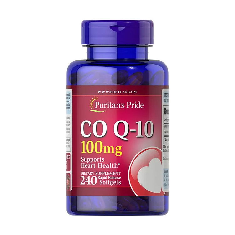 Puritan's Pride Q-SORB CoQ-10 100 mg , 240 Rapid Release Softgels
