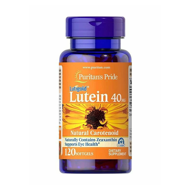 Puritan's Pride Lutein 40 mg with Zeaxanthin, 120 Softgels