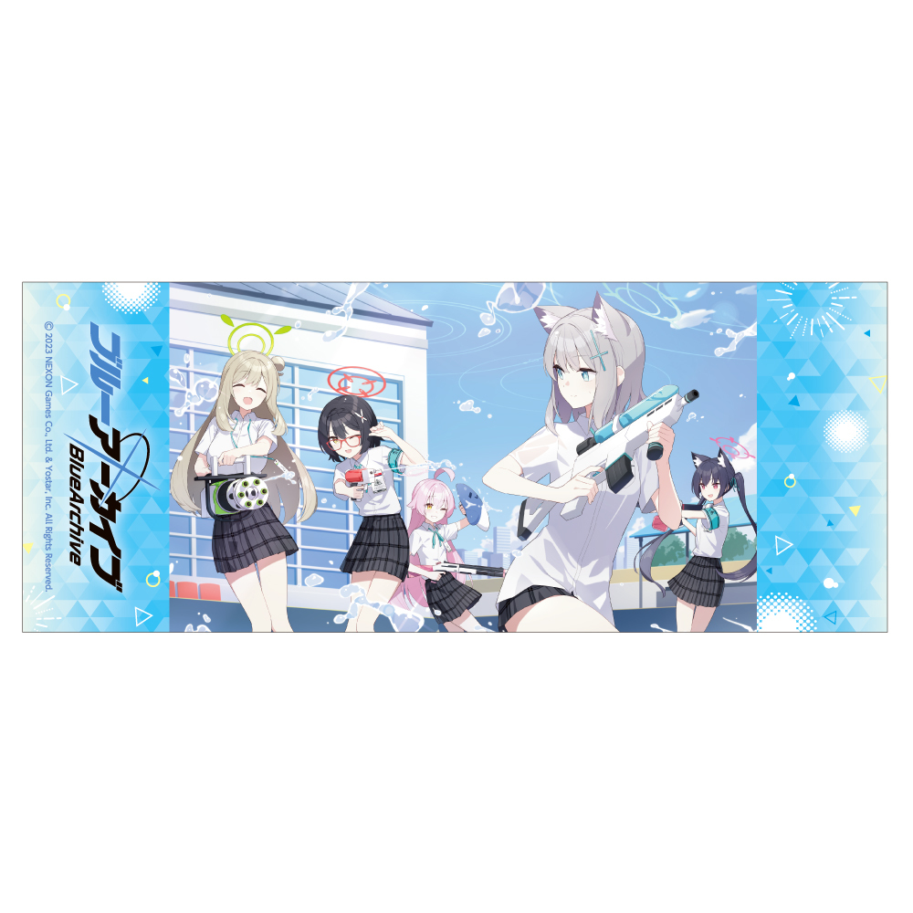 「ACG.GO」「預購」蔚藍檔案 Blue Archive 毛巾