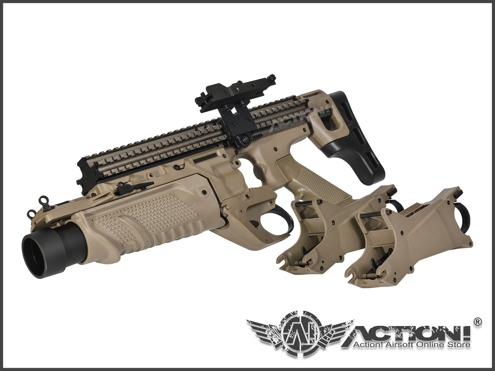 美品！ VFC MK13 MOD 0 EGLM 40mm VFC MK13 Mod 0 EGLM Type 40mm Grenade Launcher w/ Magwell