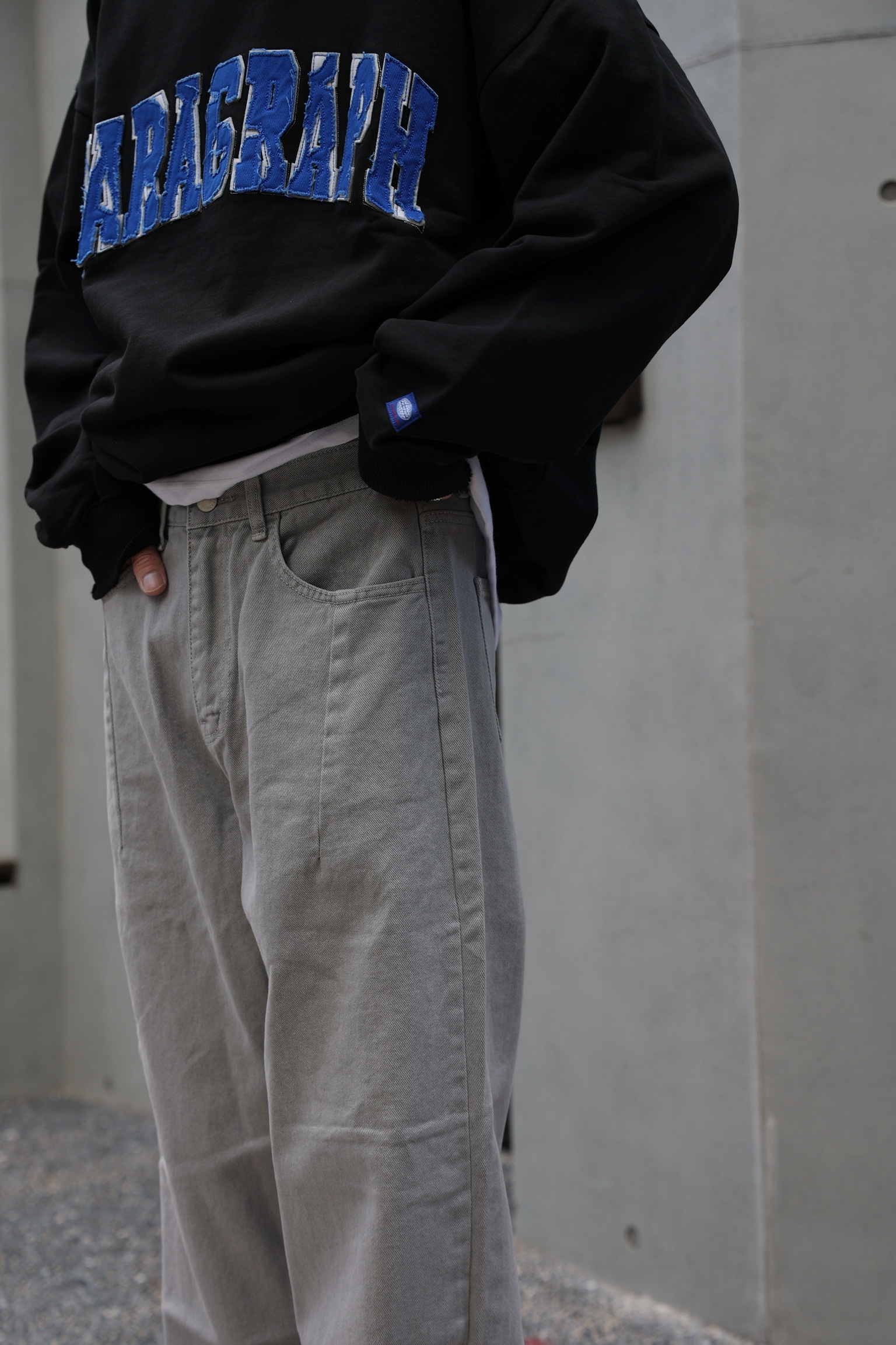 繭型微寬牛仔褲 best!