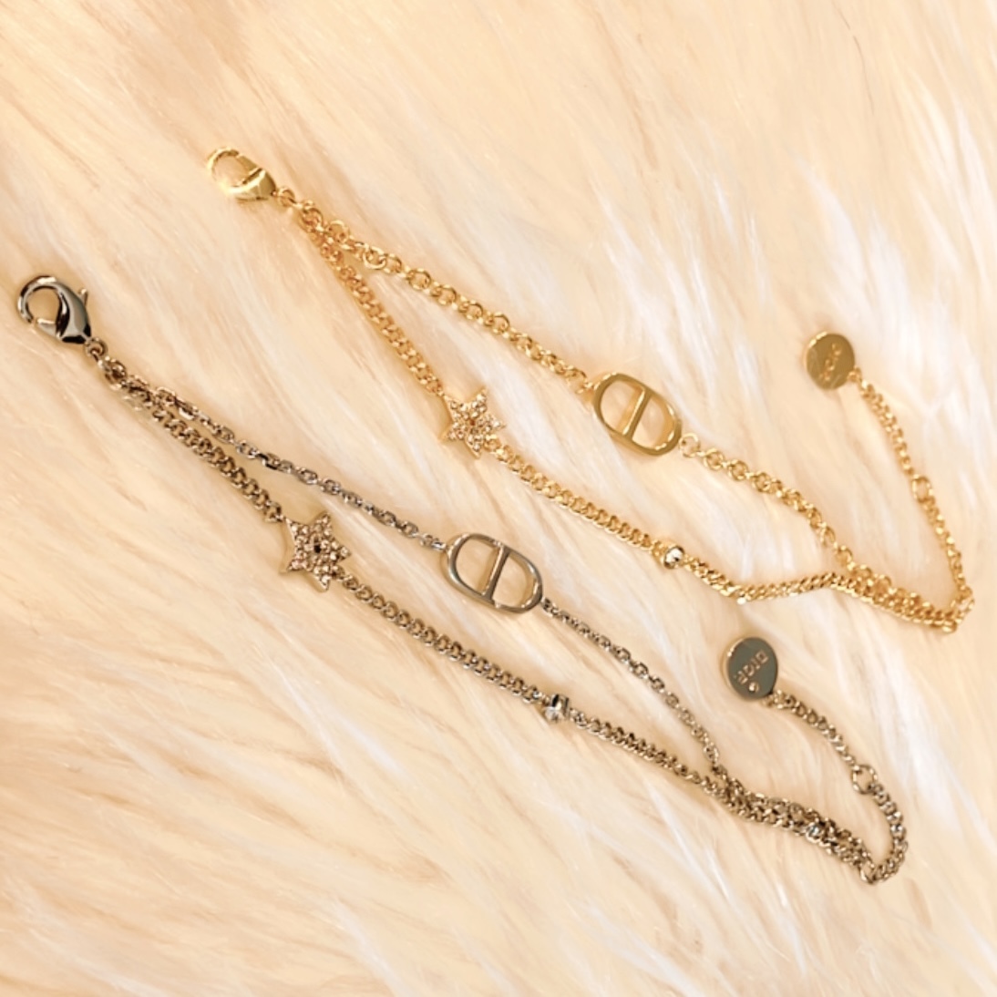 18k 雙D夢幻星空鑽系”雙層定製手鍊