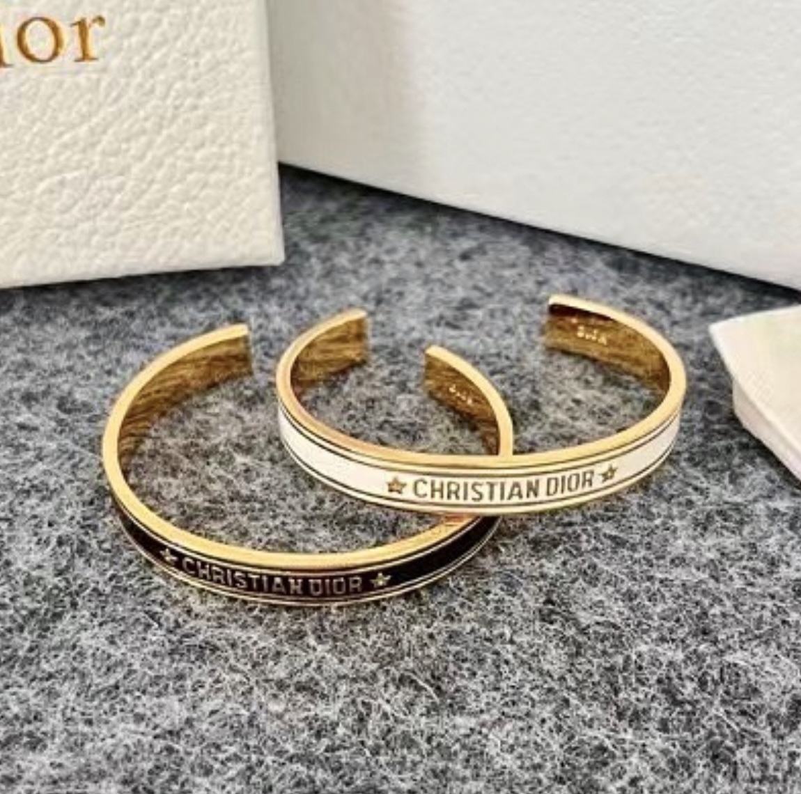 CHRDIOR 萝幻星空白金/黑金翻玩手鐲