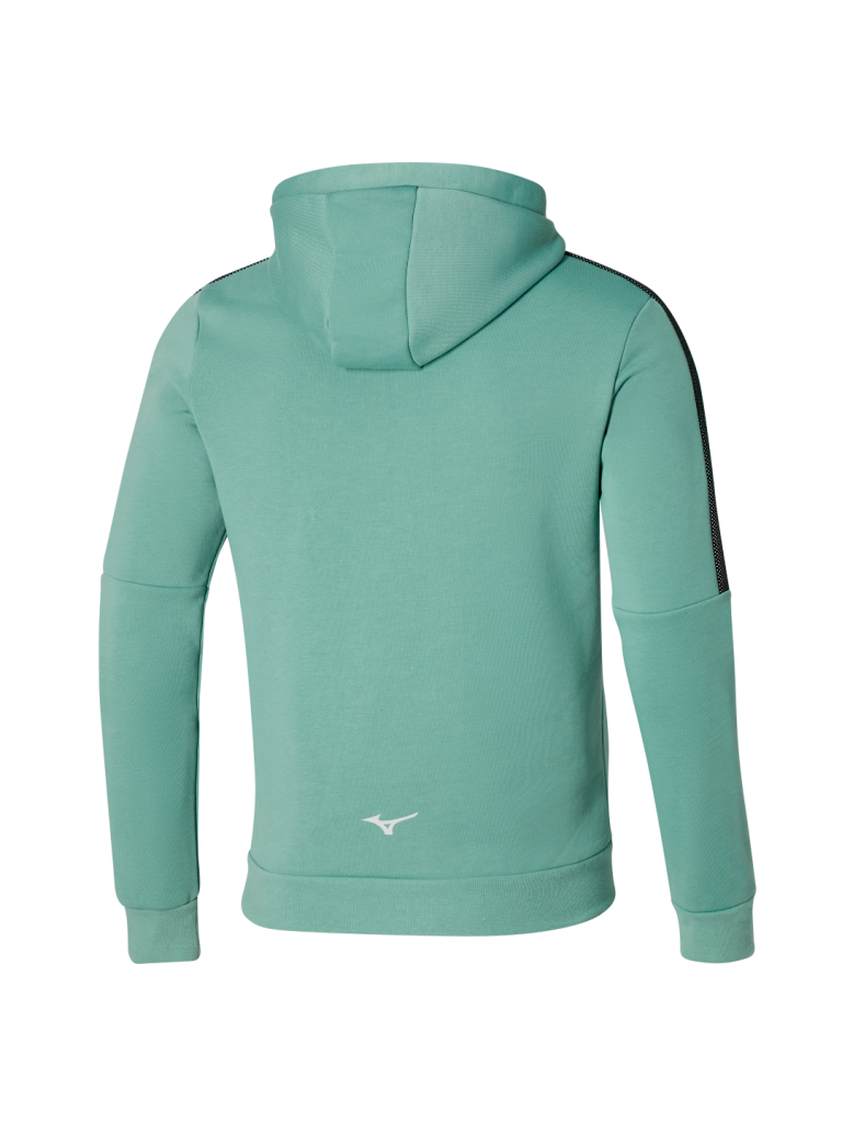 MIZUNO RELEASE SWEAT JACKET 男裝 運動外套 湖水綠色