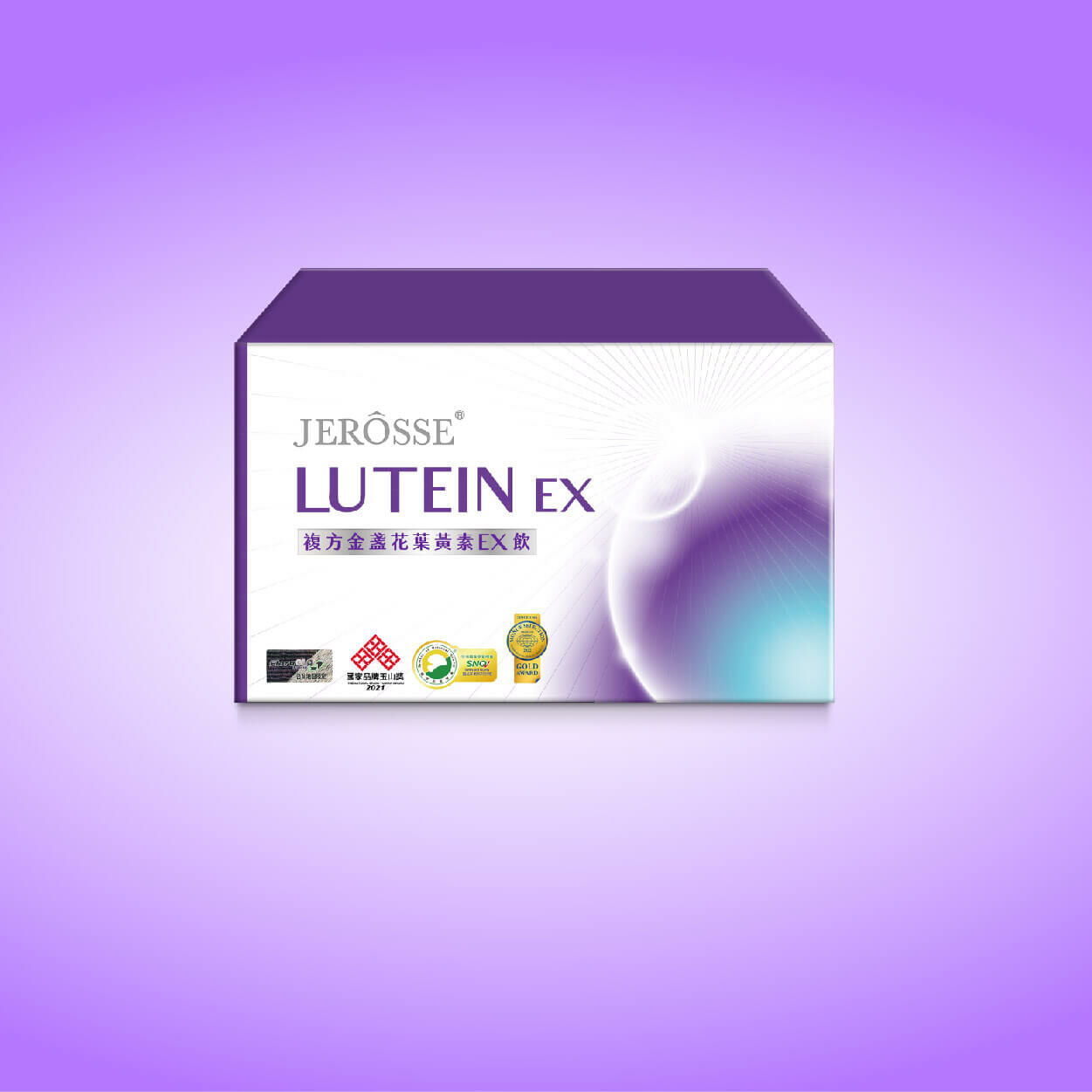 JEROSSE  婕樂纖   葉黃素 複方金盞花葉黃素EX飲 (12包/盒)【正品】台灣JEROSSE 婕樂纖 ✔ 美國國衛院AREDS2臨床研究之10:2黃金比例✔全方位8 in 1 高效成分配方更有感，成分足量才視有效 哈米滙健 Health Me Mall