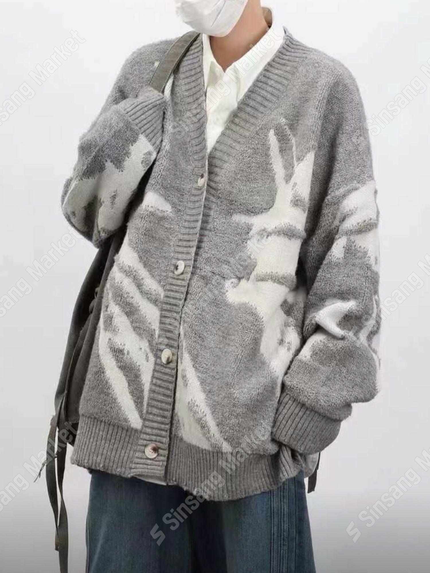 自由落體超大開衫