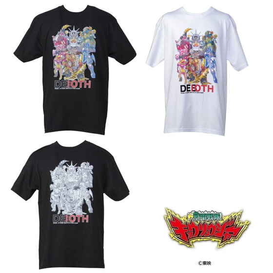 Pbandai 預訂2023/12月 K-Suke Design 獣電戦隊キョウリュウジャー　10周年記念　デーボス軍　Tシャツ