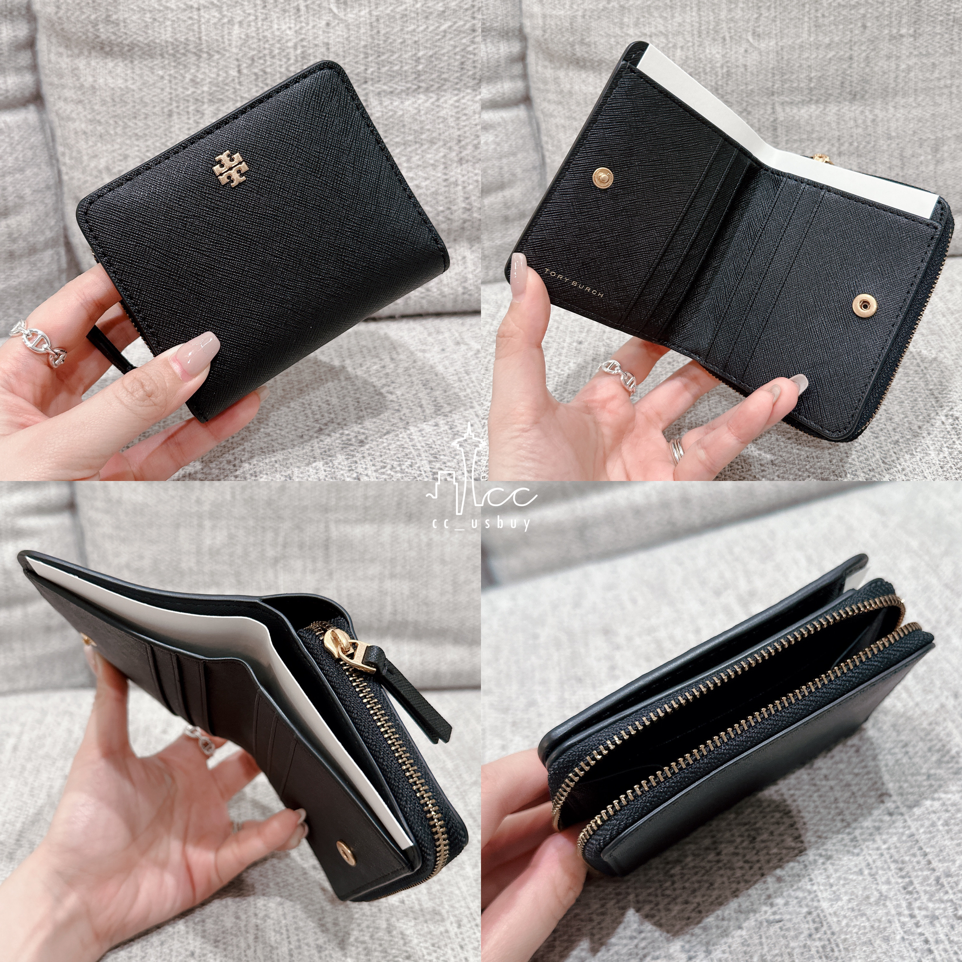 ［美國現貨］Tory Burch Emerson Bifold Wallet