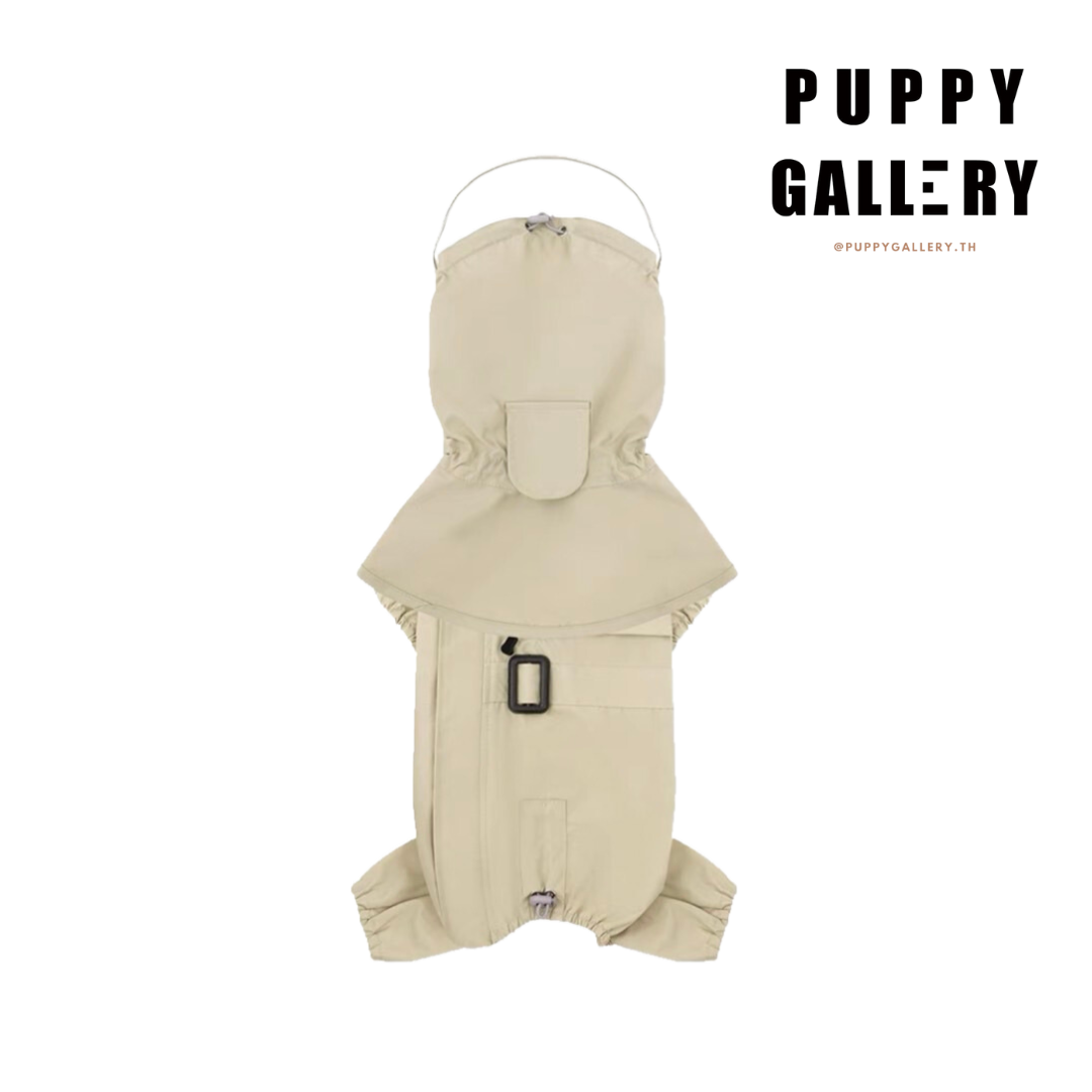 Puppy gallery法式風格雨衣(Beige)