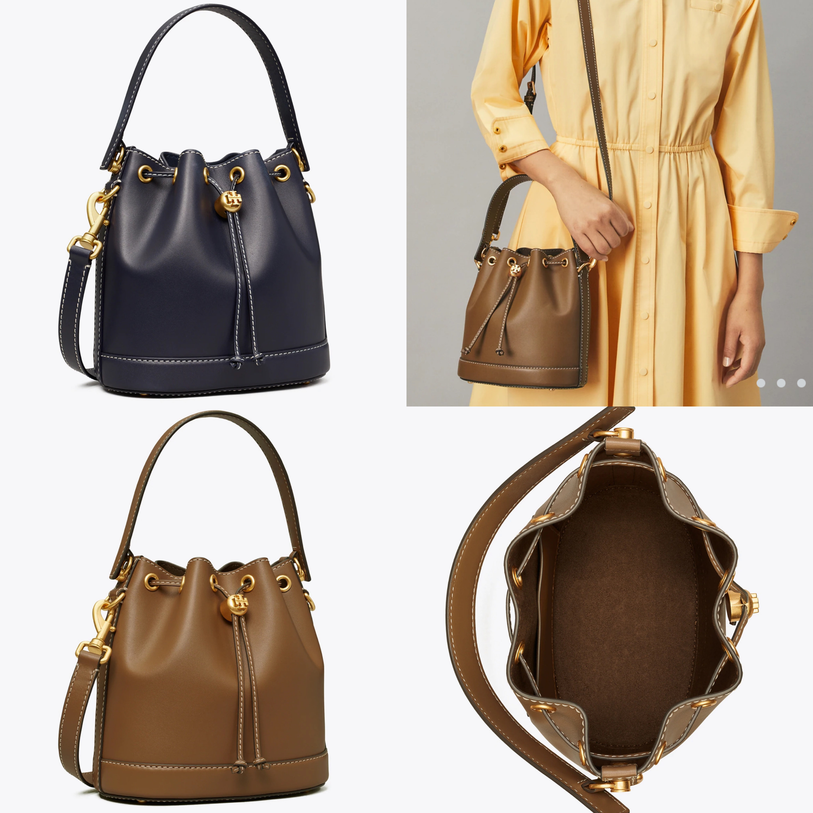 [美國現貨] Tory Burch Leather Bucket Bag