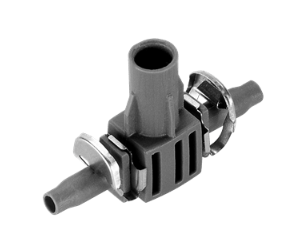 "GARDENA" 德國3/16"(4.6mm)T型噴頭接頭(管末塞x5)(10包/盒)(5個/包)-[8332]