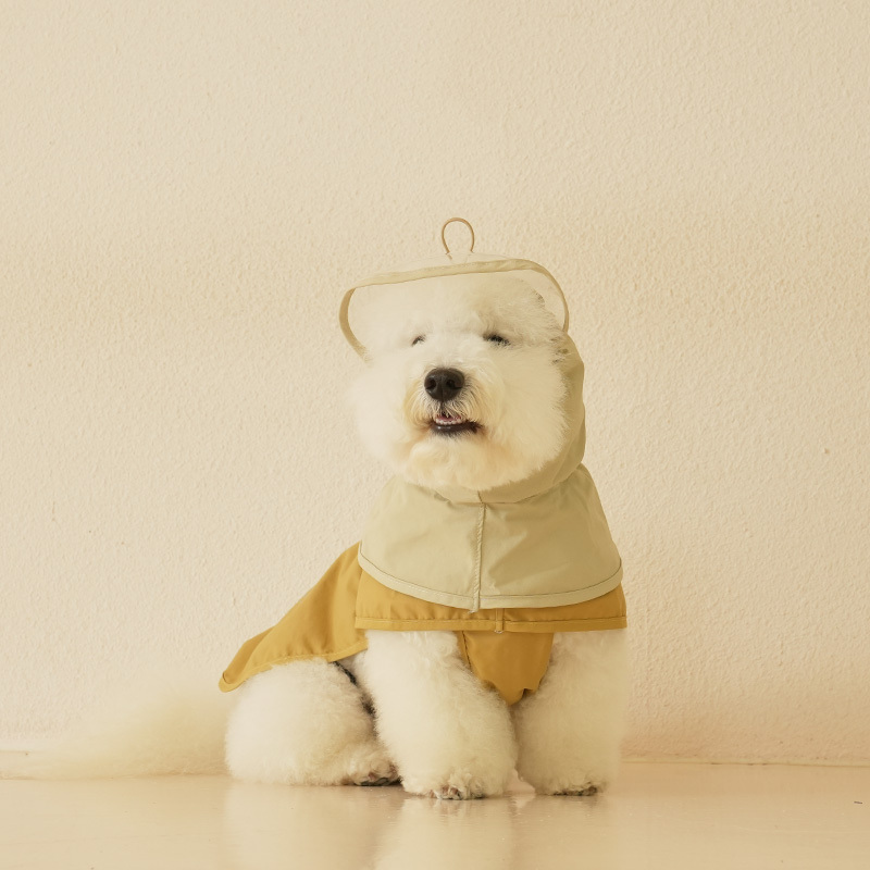 Puppy gallery探索者雨衣(沙色)