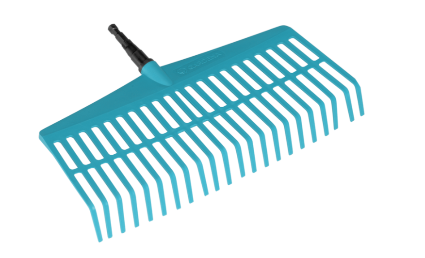 "GARDENA" 德國組合式塑膠多齒草耙耙頭-[3101]