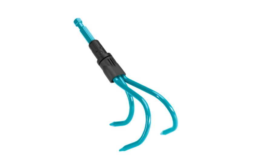 "GARDENA" 德國組合式三齒鬆土耙耙頭-[3166]