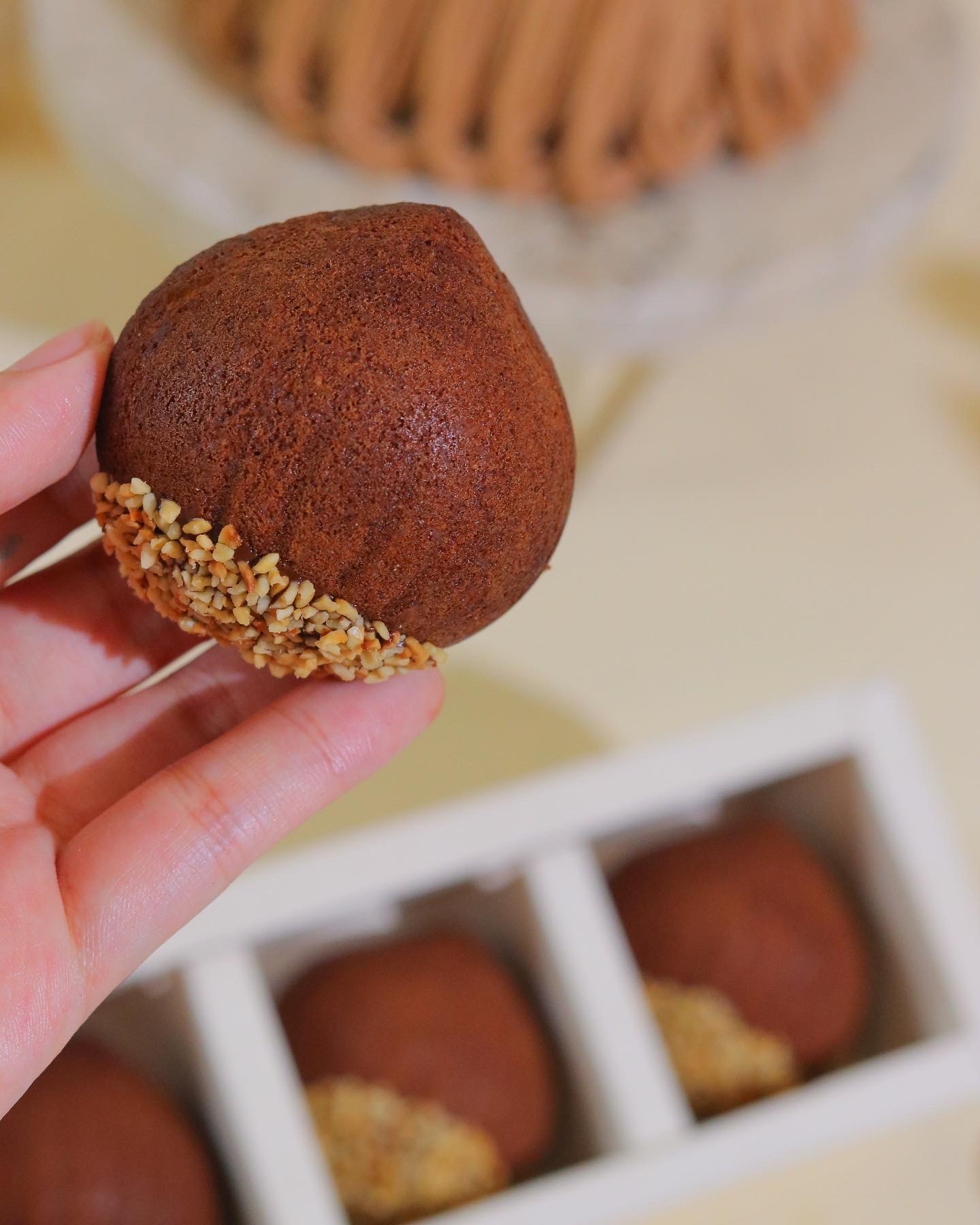 焦香巧克力栗子瑪德蓮