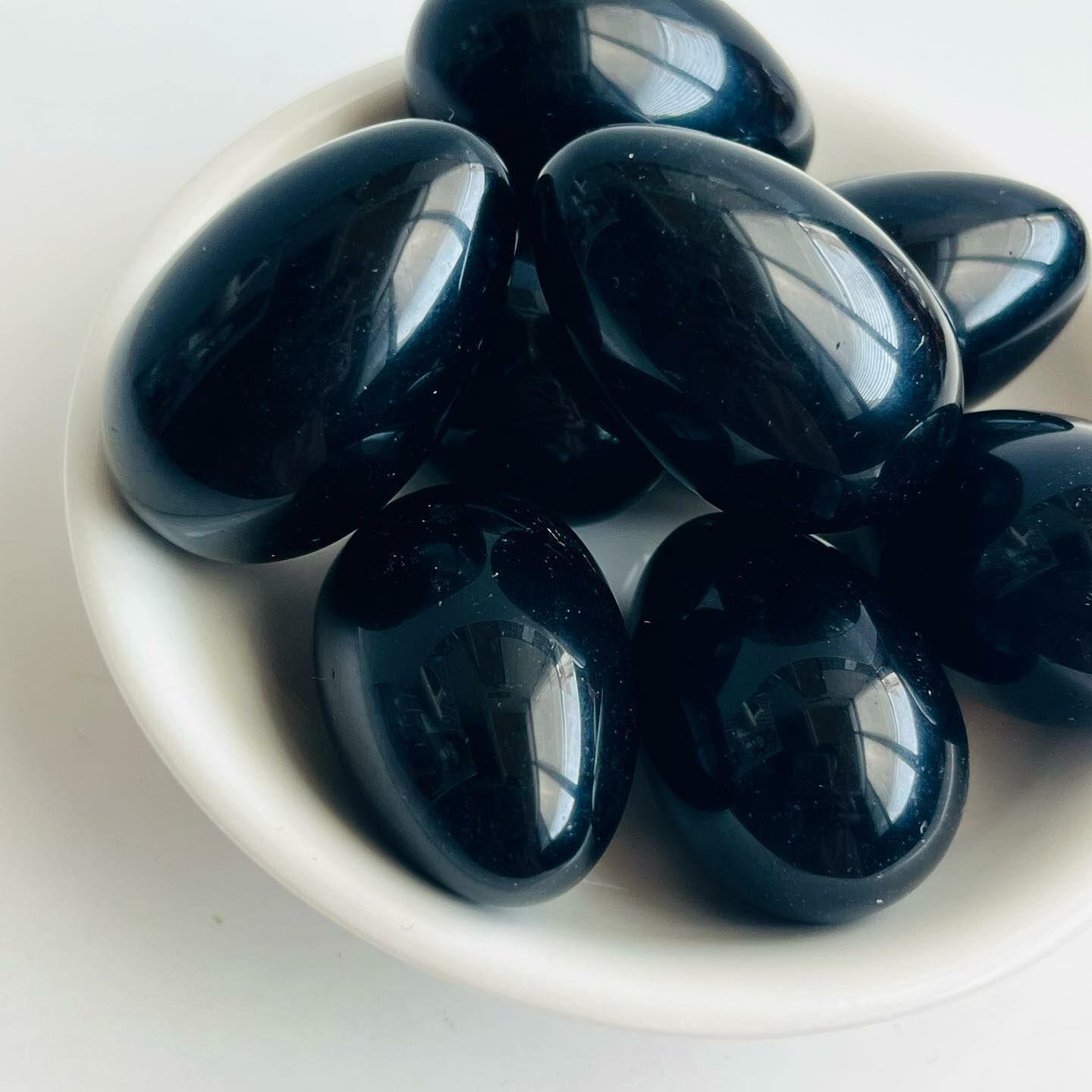 [原石] 黑曜石 水晶蛋