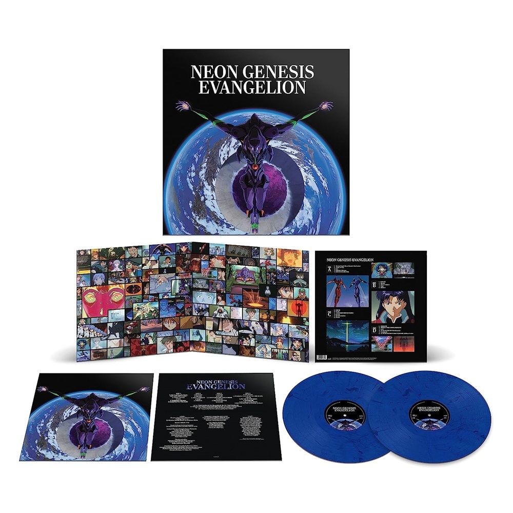 Original Series Soundtrack 動畫原聲帶《Shiro Sagisu: Neon Genesis Evangelion 鷺巢詩郎：新世紀福音戰士》（2LP）