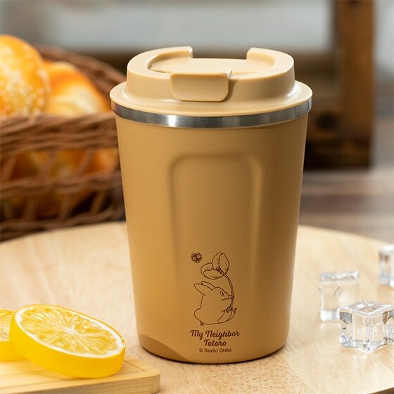 保溫咖啡杯 龍貓 S 350毫升 咖啡色