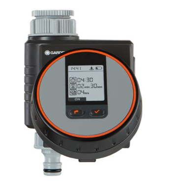 "GARDENA" 德國智能控制器Flex 1s-99min灌溉時長(1x9V鹼性電池)(2個/盒)-[1890]