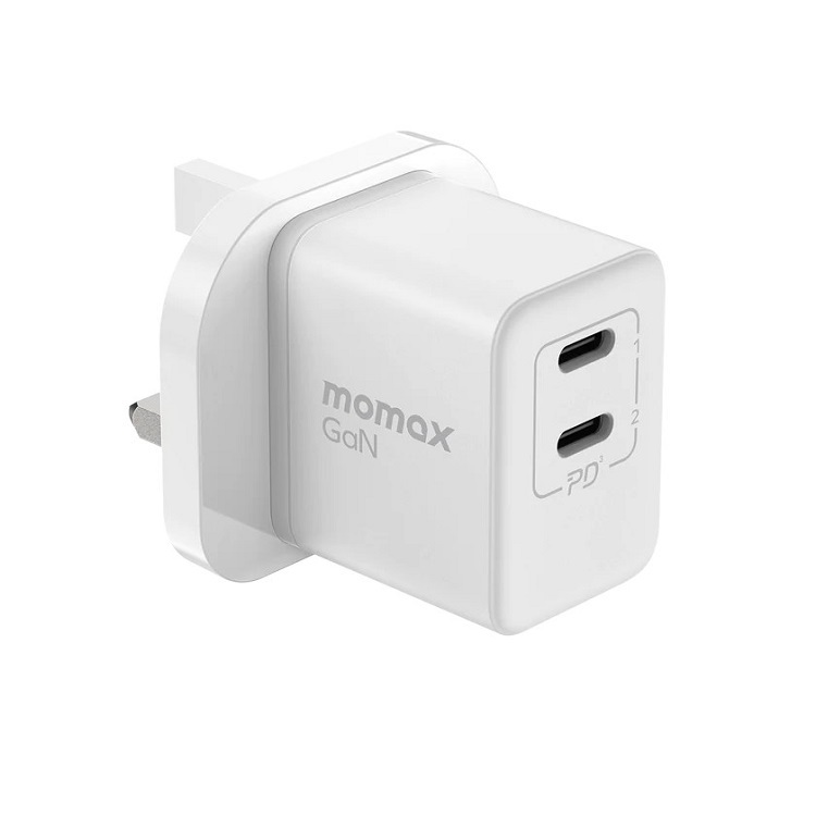 Momax Oneplug 2端口 35W GaN USB 充電器 UM32
