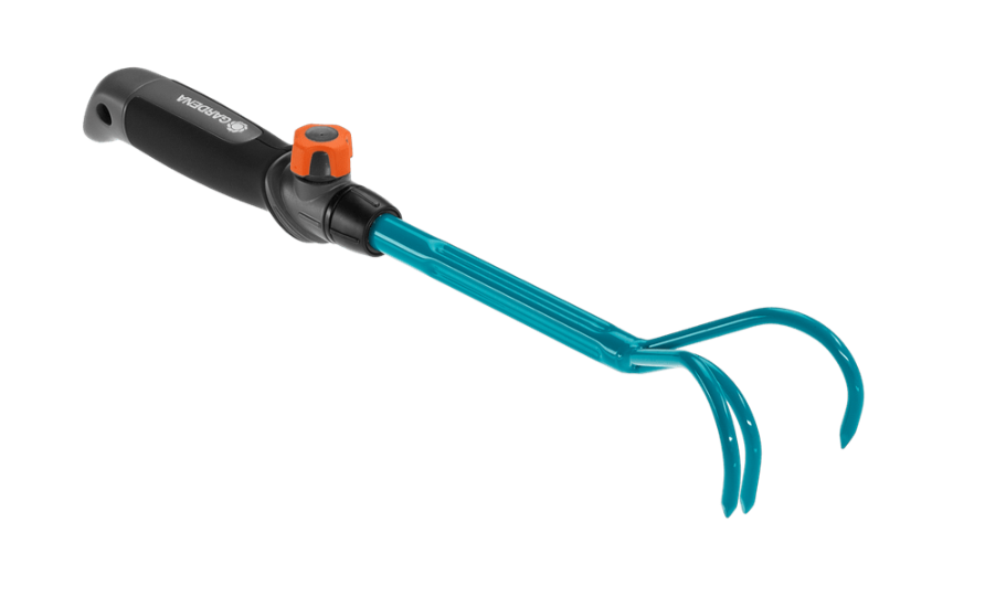 "GARDENA" 德國組合式三齒鬆土耙-[8921]