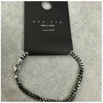 [S] NYU.NYU MINI SNAKE BRACELET,SILVER, SNN266 (SNN266)