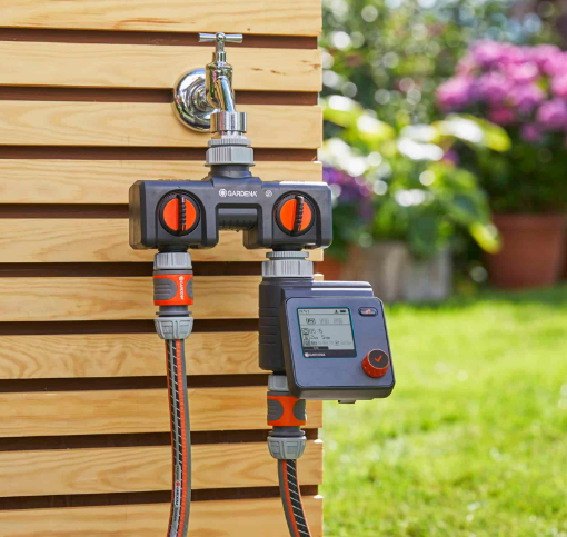 "GARDENA" 德國智能控制器Select 1min-7h59min灌溉時長(1x9V鹼性電池)(2個/盒)-[1891]