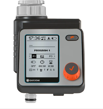 "GARDENA" 德國智能控制器Master 1min-4h灌溉時長(1x9V鹼性電池)(2個/盒)-[1892]