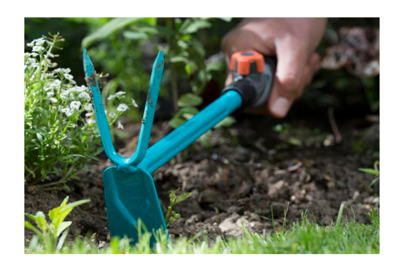 "GARDENA" 德國組合式除草鬆土兩用手鋤-[8913]