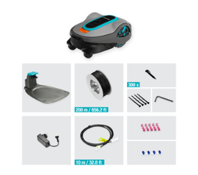 "GARDENA" 德國剪草機械人SILENOlife <1000㎡( 藍牙) -[15102]