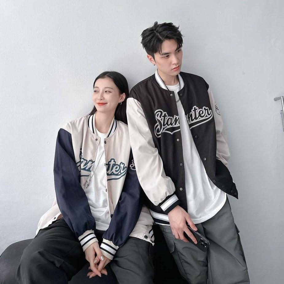 Stanten史丹頓 字母防風棒球外套 98089