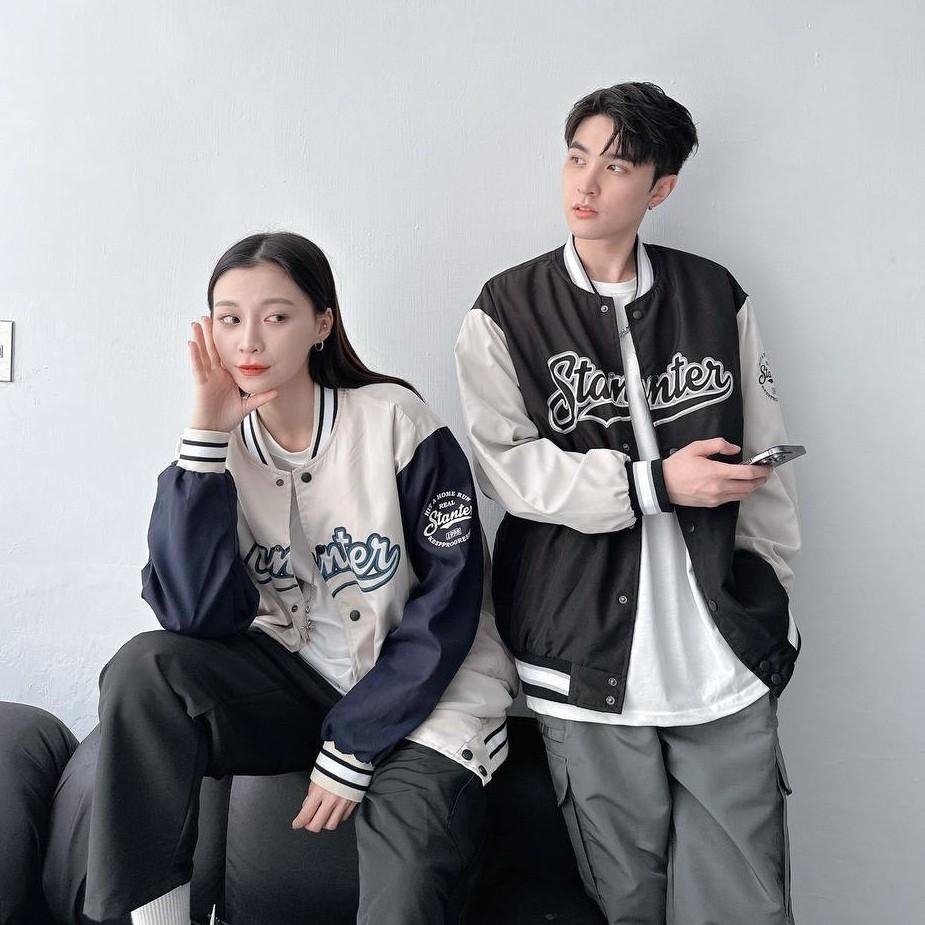 Stanten史丹頓 字母防風棒球外套 98089