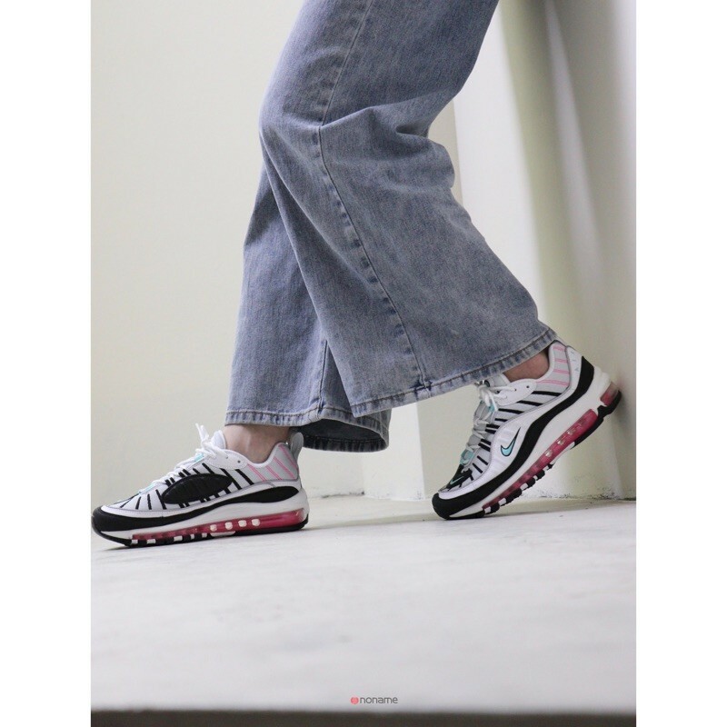 🔥瑕疵特價🔥 NIKE AIR MAX 98 氣墊 休閒鞋 夏日 南灣配色 (女款)