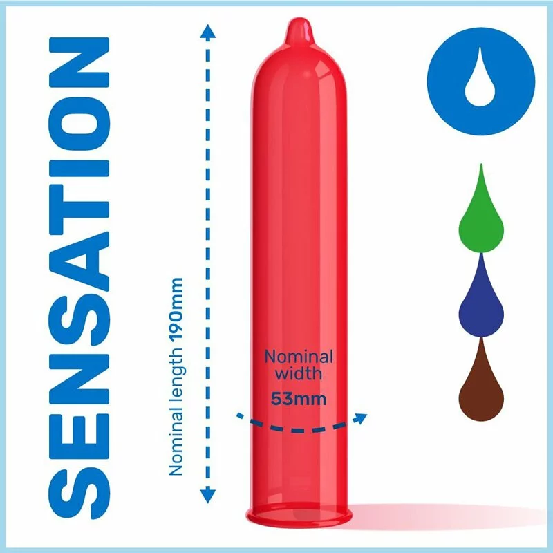 Pasante Taste 12's Pack Latex Condom