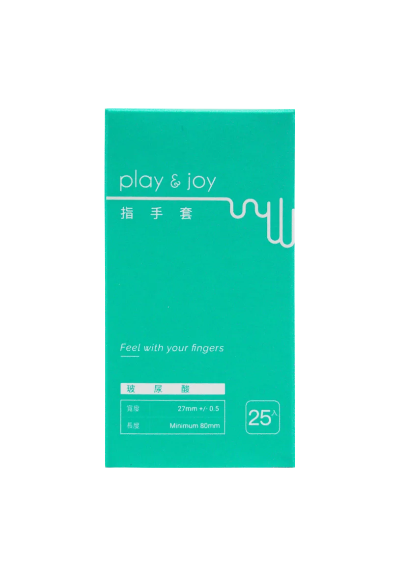 PLAY & JOY Hyaluronic Acid Finger Cot 25's Pack