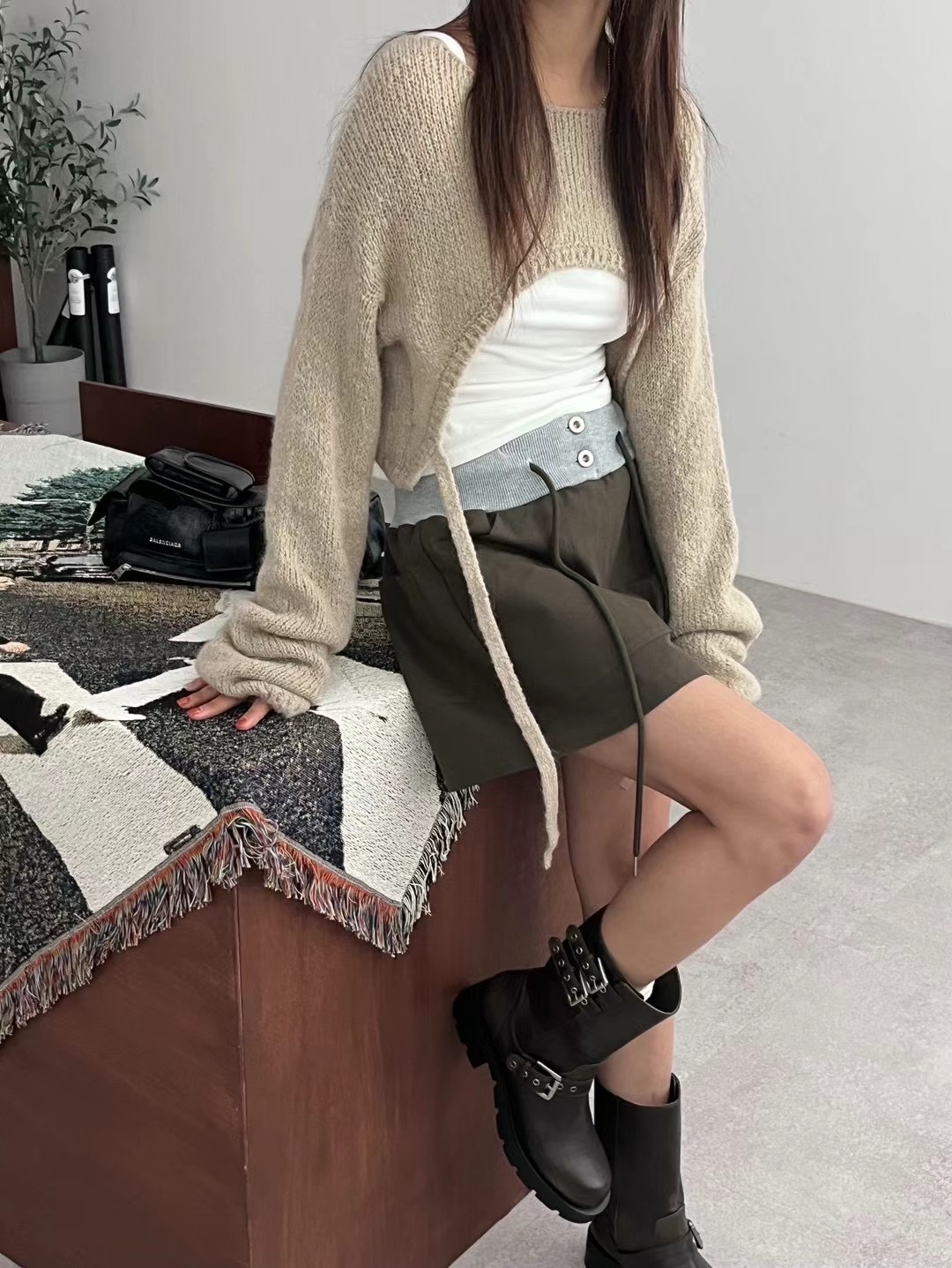 10.18 two-way 型格疏織上衣