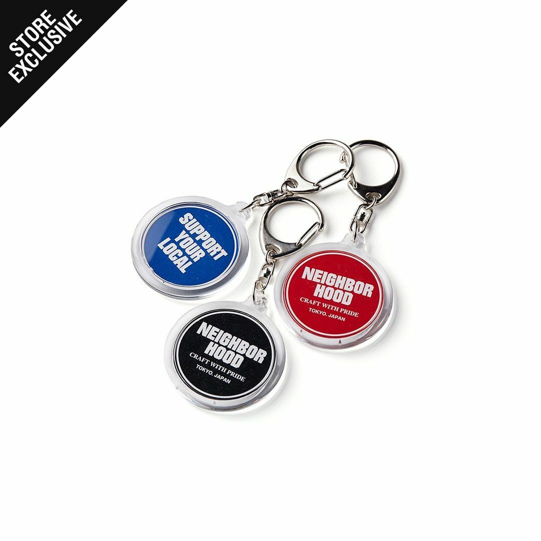 2023AW NEIGHBORHOOD ROUND TYPE KEY NBHD 鑰匙圈 圓形 現貨
