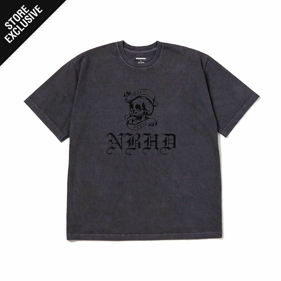 2023AW NEIGHBORHOOD NH 232 SPOT  SS-1 短T 水洗 骷髏 現貨