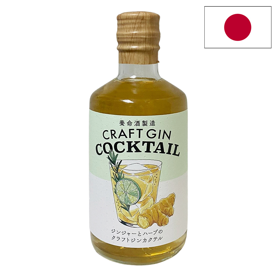 養命酒製造 Craft Gin Cocktail — Ginger & Herbs 22%