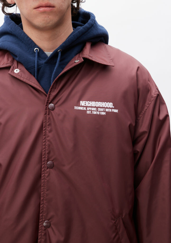 2023AW NEIGHBORHOOD WINDBREAKER JACKET 風衣教練外套現貨