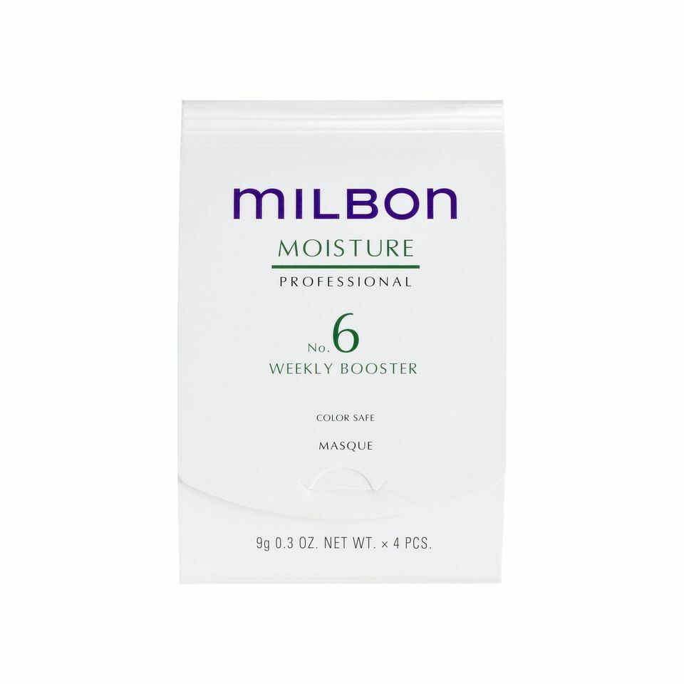 Milbon - Moisture Professional No. 6 深層水漾滋潤髮膜 9g x 4