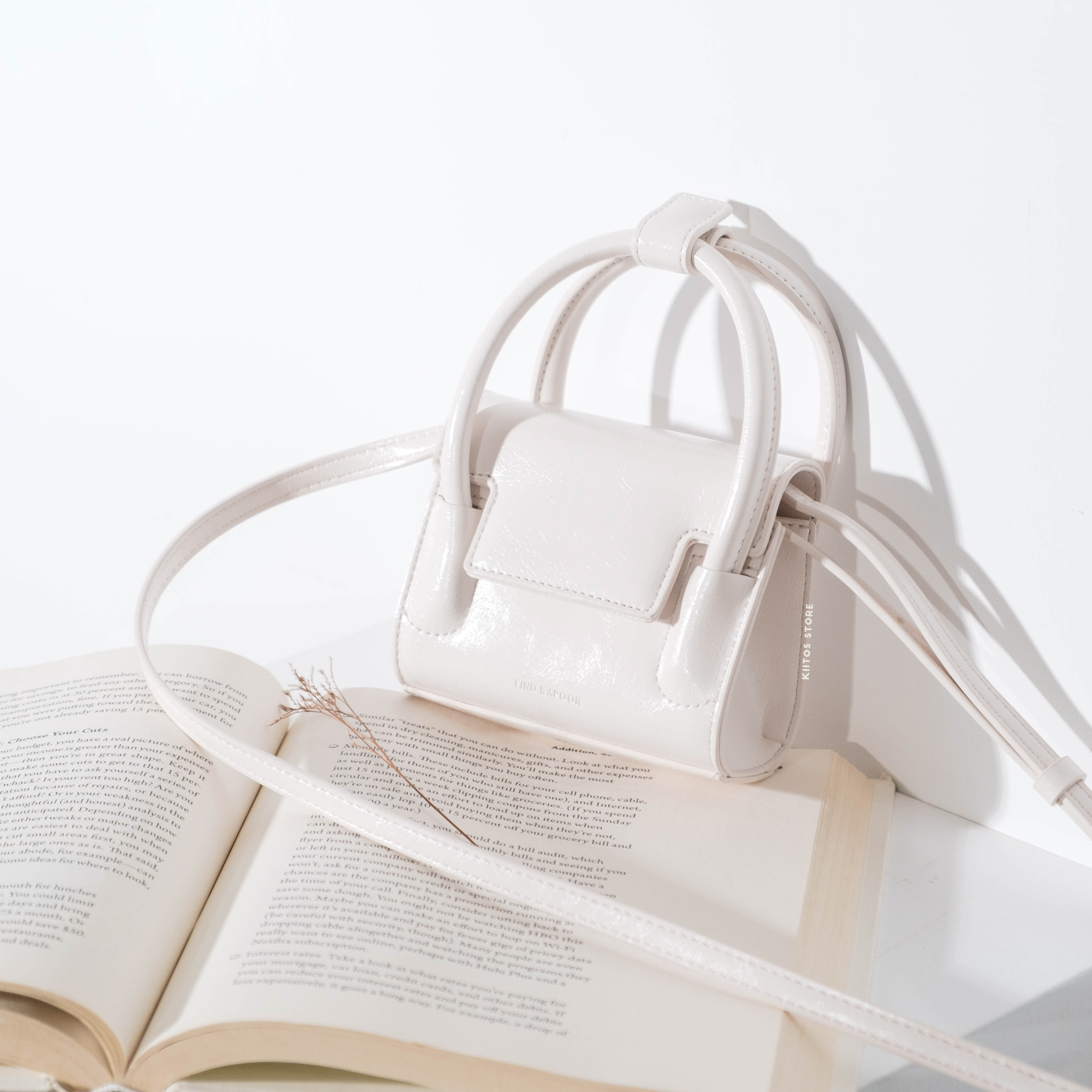 FIND KAPOOR MARTY BAG 12 CRINKLED 手提斜背方包