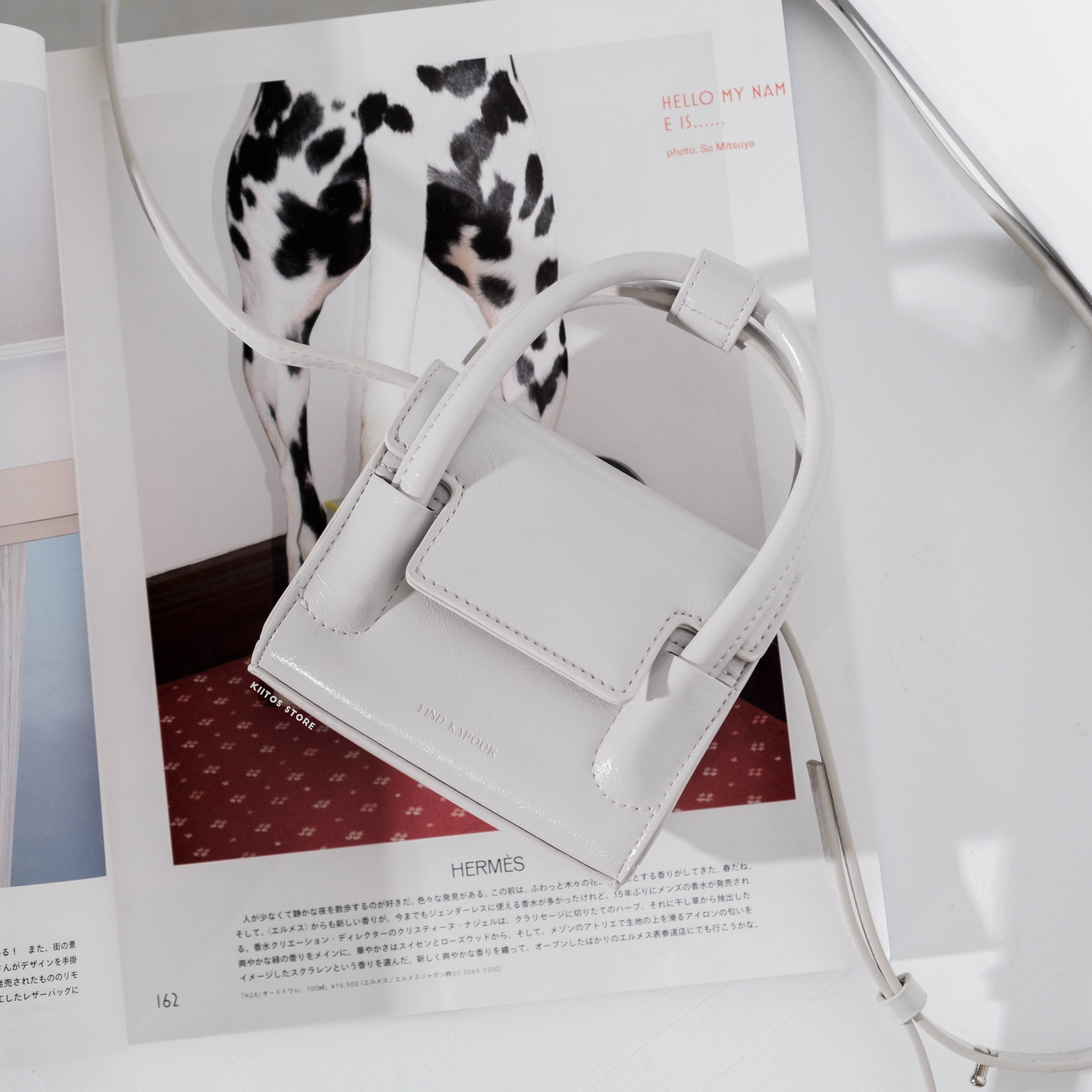 FIND KAPOOR MARTY BAG 12 CRINKLED 手提斜背方包