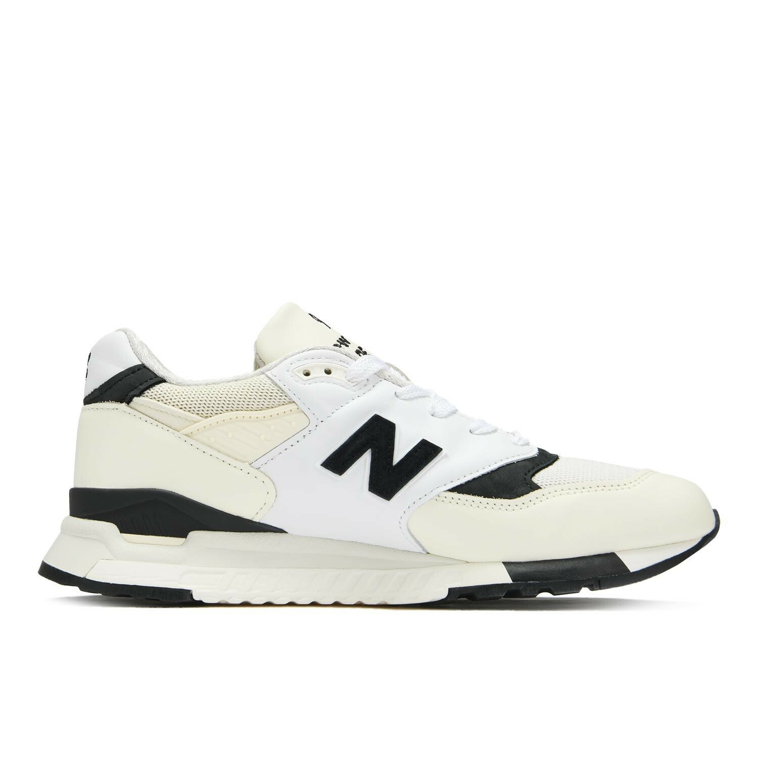 預購New Balance 998 White/Black U998TI 美製米白黑復古慢跑鞋