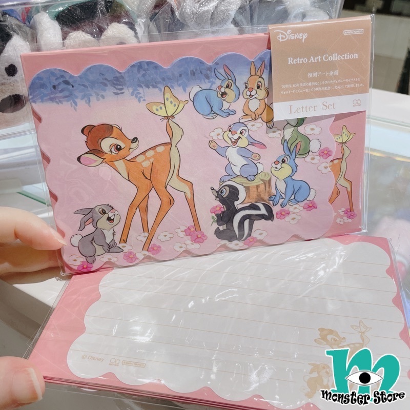 小鹿斑比桑比兔花兒信紙套裝